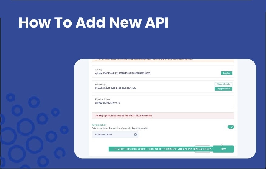 Adding a New API Key Management - Product Demo Video