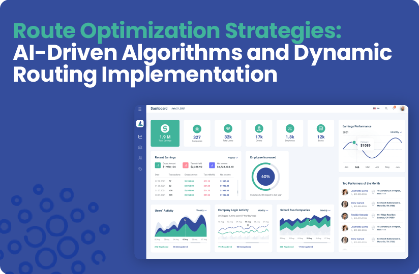 Route Optimization Strategies: AI-Driven Algorithms and Dynamic Routing Implementation